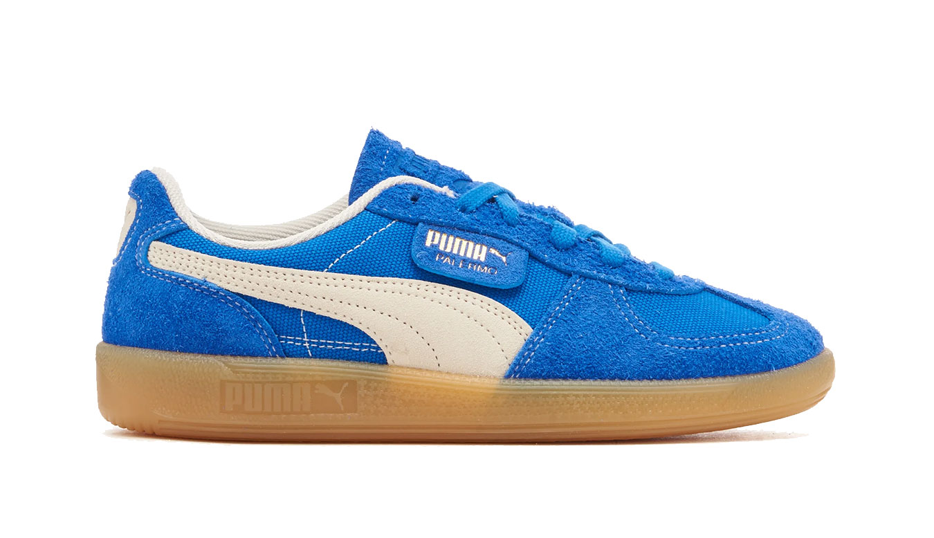 Puma Palermo Vintage - Hommes - Baskets Puma - Bleu - 396841-01 - Taille: 37.5