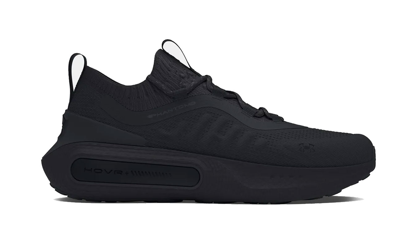 Under Armour Phantom 4 Blk - Hommes - Baskets Under Armour - Noir - 3027593-002 - Taille: 42.5