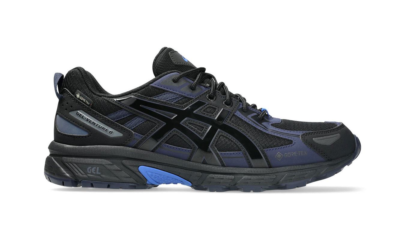 Asics Gel-Venture 6 Gtx 5.5 - Hommes - Baskets Asics - Noir - 1203A560-002 - Taille: 40