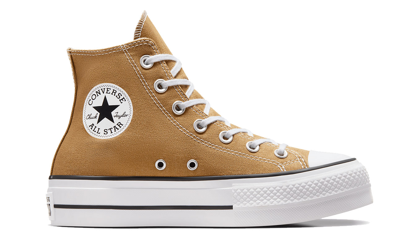 Converse Chuck Taylor All Star Lift Platform - Femmes - Baskets Converse - Marron - A07210C - Taille: 36.5