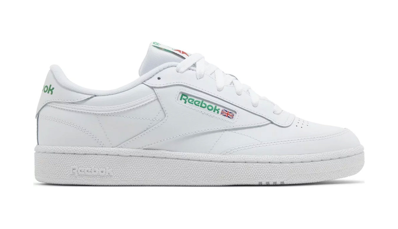 Reebok Club C 85 - Hommes - Baskets Reebok - Blanc - 100000155 - Taille: 36