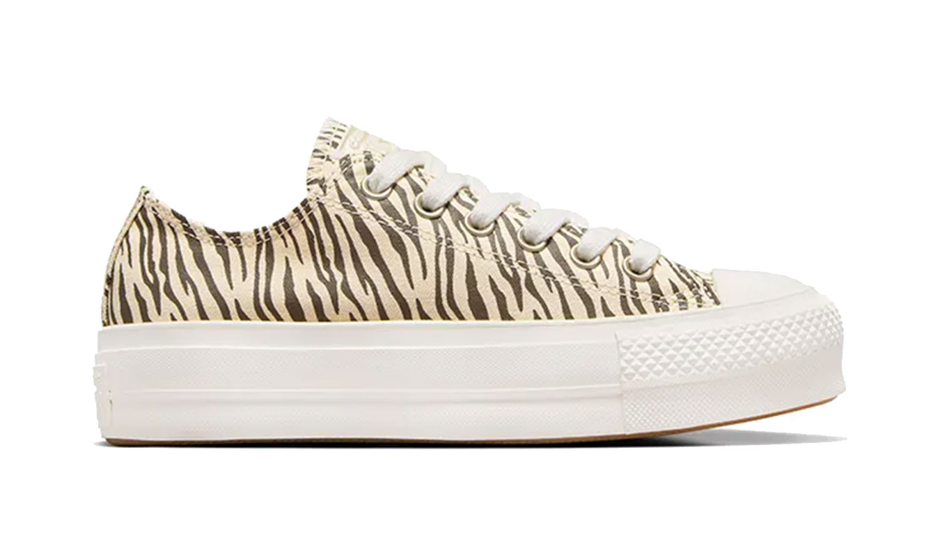 Converse Chuck Taylor All Star Lift Animal Print - Femmes - Baskets Converse - Marron - A10959C - Taille: 39.5