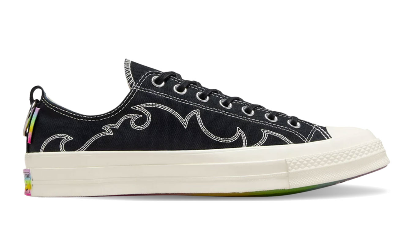 Converse Chuck 70 Pride - Femmes - Baskets Converse - Noir - A10215C - Taille: 39.5