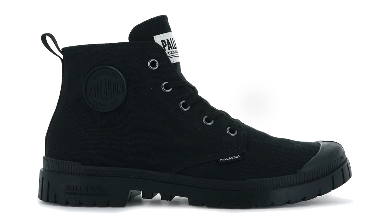 Palladium Pampa SP20 Hi Canvas - Hommes - Baskets Palladium - Noir - 76838-008-M - Taille: 39.5