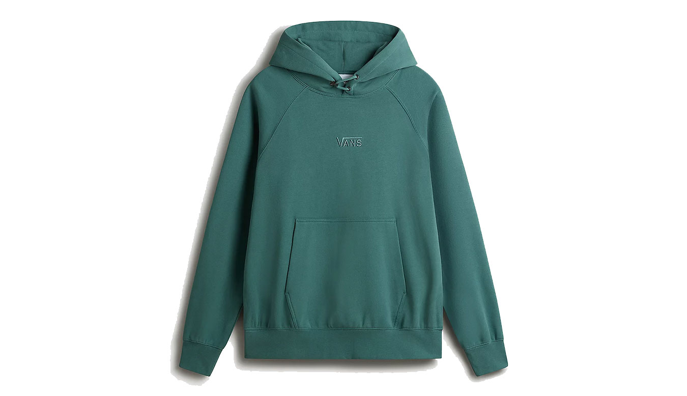 Vans Premium Hoodie Fleece Silver Pine - Hommes - Hoodie Vans - Vert - VN000GZ19Q6 - Taille: M