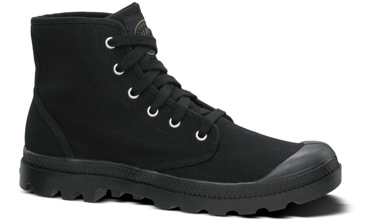 Palladium Pampa Hi - Hommes - Baskets Palladium - Noir - 02352-060-M - Taille: 39.5