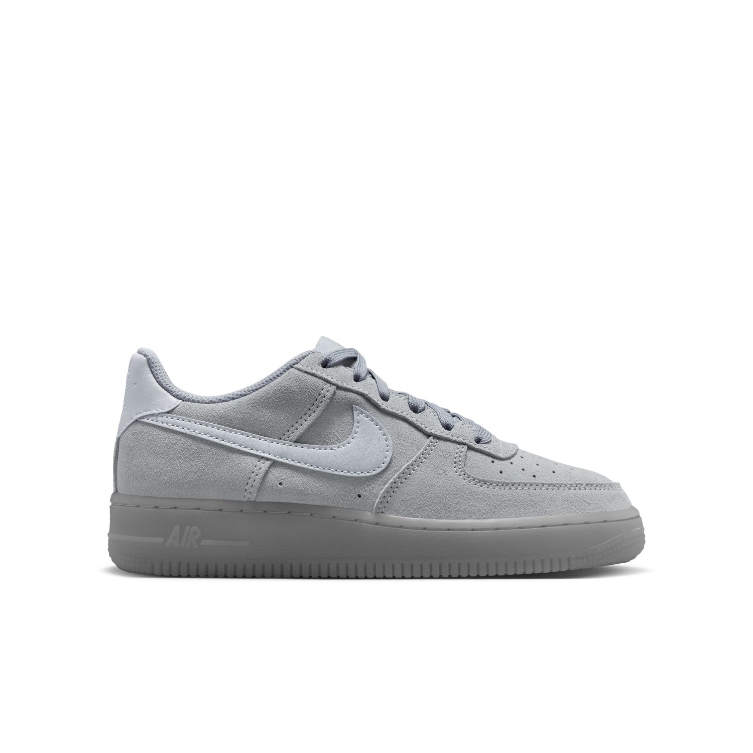 Nike Air Force 1 LV8 "Wolf Grey" (Gs) - Enfants - Baskets Nike - Gris - BQ5485-003 - Taille: 38