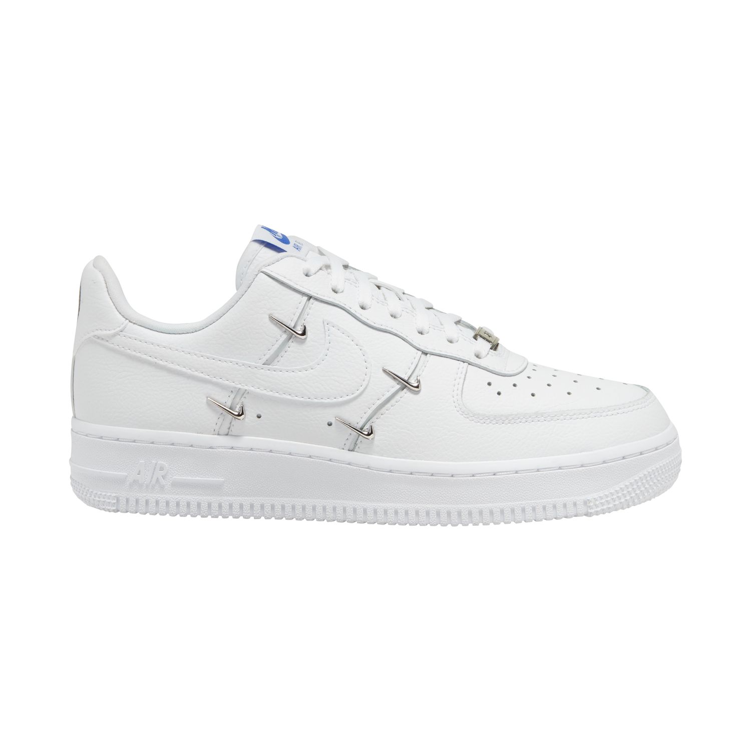 Nike Air Force 1 '07 LX "White Hyper Royal" Wmns - Femmes - Baskets Nike - Blanc - CT1990-100 - Taille: 43