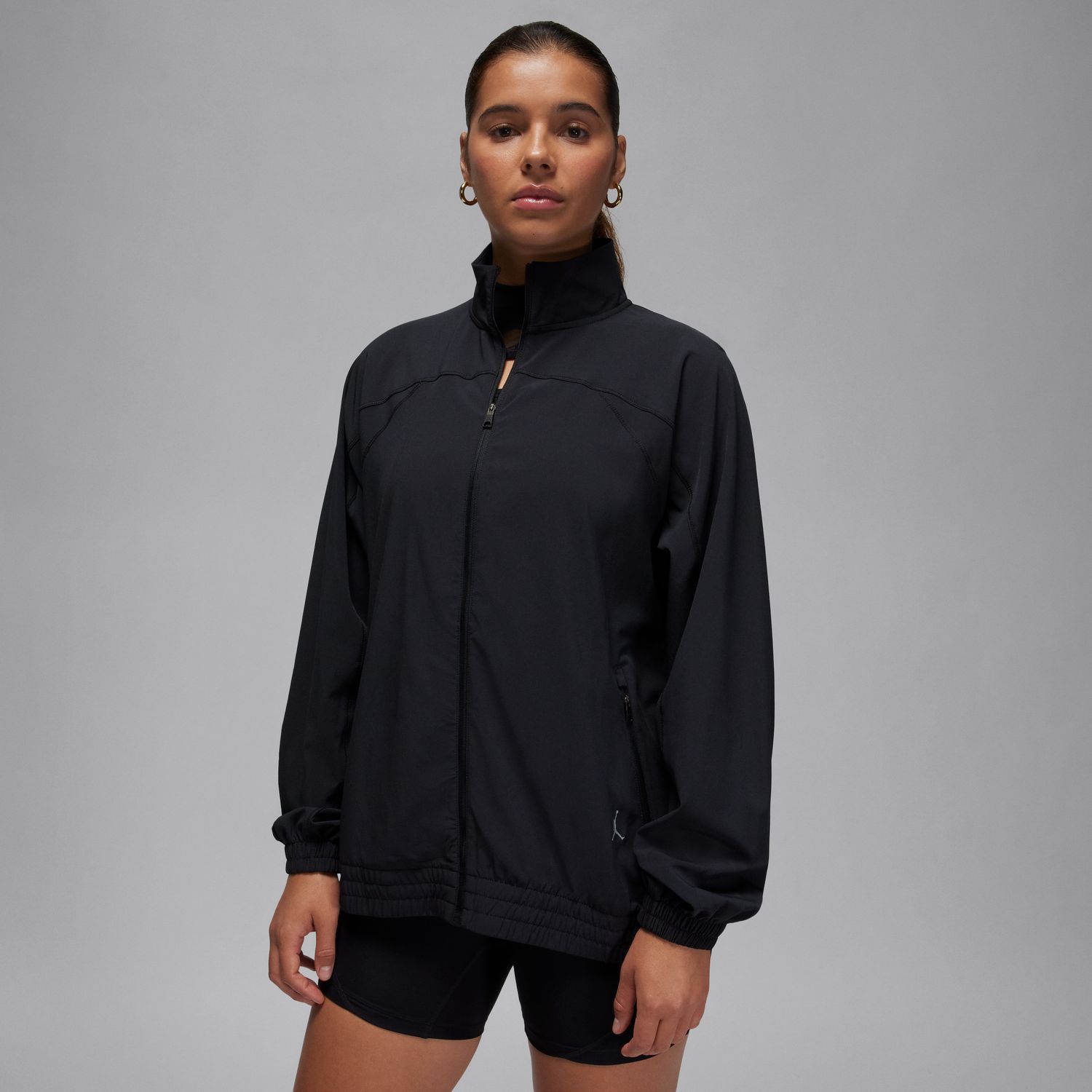 Jordan Sport Dri-Fit Wmns Woven Jacket Black - Femmes - Veste Jordan - Noir - FN5143-010 - Taille: M
