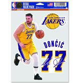 WinCraft NBA Luka Doncic Los Angeles Lakers Multi Use Decal - Multicolor - Nálepky