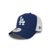 New Era LA Dodgers Clean Blue A-Frame Trucker Cap - Bleu - Casquette New Era LA Dodgers Clean Blue A-Frame Trucker Cap - Bleu - Casquette