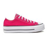 Converse Chuck Taylor All Star Canvas Platform - Rose - Baskets Converse Chuck Taylor All Star Canvas Platform - Rose - Baskets