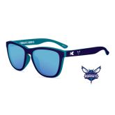 Knockaround NBA Premium Sport Charlotte Hornets Sunglasses - Bleu - Glasses