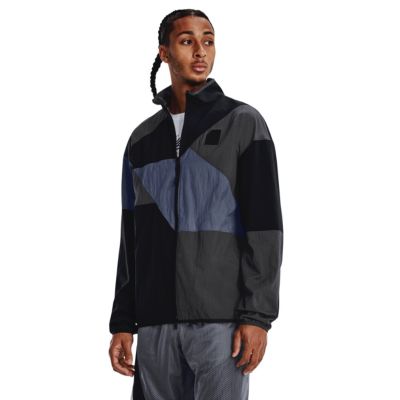 Under Armour Curry FZ Woven Jacket Black - Noir - Veste