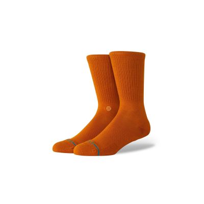 Stance Icon 5,5-8-(M) - Orange - Chaussettes