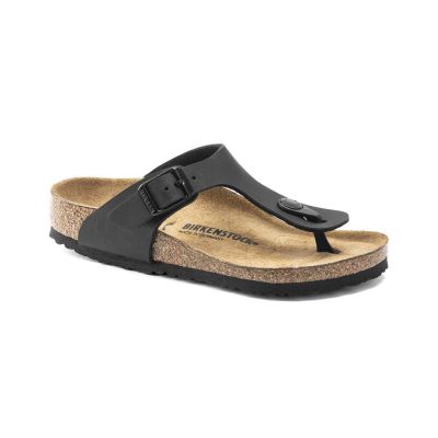 Birkenstock Gizeh Birko-Flor Narrow Fit Black - Noir - Sandales Birkenstock Gizeh Birko-Flor Narrow Fit Black - Noir - Sandales