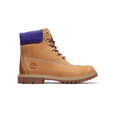 Timberland Heritage 6 WMN Yellow Purple - Marron - Baskets