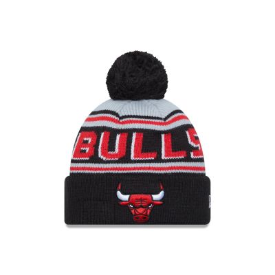 New Era NBA Knit Medium Beanie Chicago Bulls - Noir - Casquette New Era NBA Knit Medium Beanie Chicago Bulls - Noir - Casquette