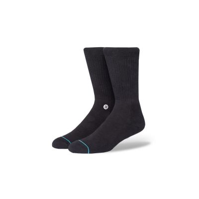 Stance Icon black White - Noir - Chaussettes