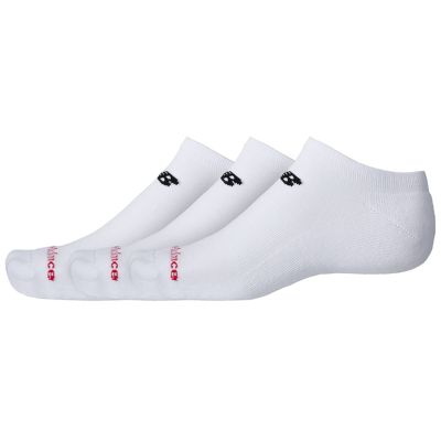New Balance Everyday No Show 3 Pack White Wt - Blanc - Chaussettes New Balance Everyday No Show 3 Pack White Wt - Blanc - Chaussettes