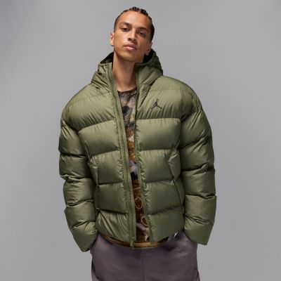Jordan Brooklyn Therma-FIT Puffer Jacket Medium Olive - Vert - Veste
