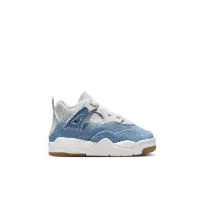 Air Jordan 4 Retro Tex "Worn Blue" (TD) - Blanc - Baskets