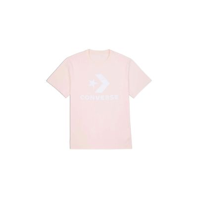 Converse Standard Fit Large Logo Star Chevron Tee S - Rose - T-shirt à manches courtes Converse Standard Fit Large Logo Star Chevron Tee S - Rose - T-shirt à manches courtes