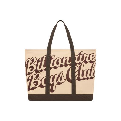 Billionaire Boys Club Script Polo Club Tote Bag - Marron - Sac à dos Billionaire Boys Club Script Polo Club Tote Bag - Marron - Sac à dos