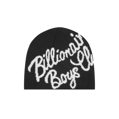 Billionaire Boys Club Script Beanie Black - Noir - Casquette Billionaire Boys Club Script Beanie Black - Noir - Casquette