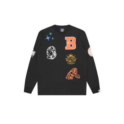 Billionaire Boys Club Multi Graphic LS Tee - Noir - T-shirt à manches courtes Billionaire Boys Club Multi Graphic LS Tee - Noir - T-shirt à manches courtes
