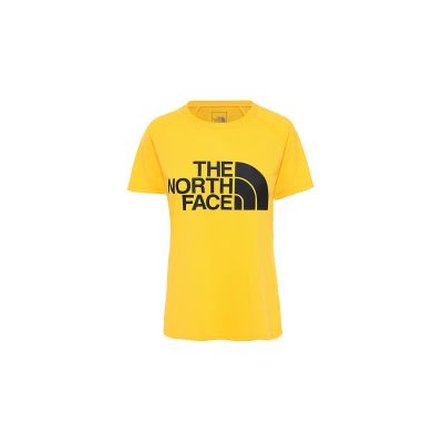 The North Face W Graphic Play Hard T-Shirt - Jaune - T-shirt à manches courtes The North Face W Graphic Play Hard T-Shirt - Jaune - T-shirt à manches courtes