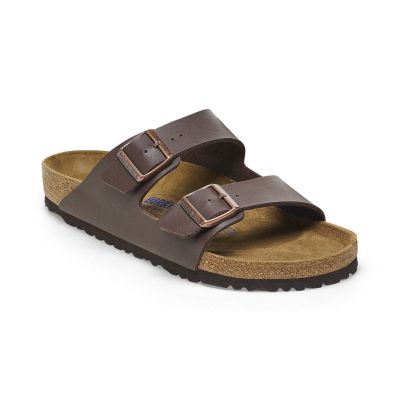 Birkenstock Arizona Soft Footbed Birko-Flor Regular Fit dark brown - Marron - Sandales Birkenstock Arizona Soft Footbed Birko-Flor Regular Fit dark brown - Marron - Sandales