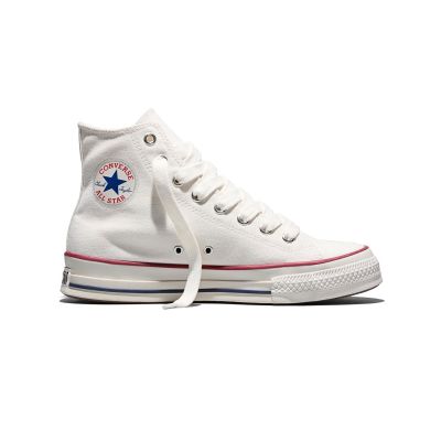 Converse Chuck Taylor Throwback Vintage White Blue Red - Blanc - Baskets Converse Chuck Taylor Throwback Vintage White Blue Red - Blanc - Baskets