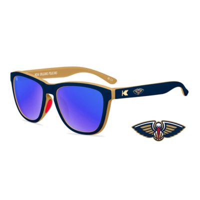 Knockaround NBA Premium Sport New Orleans Pelicans Sunglasses - Bleu - Glasses