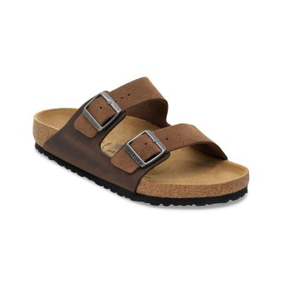Birkenstock Arizona BS Mixed Leather Regular Fit - Marron - Sandales Birkenstock Arizona BS Mixed Leather Regular Fit - Marron - Sandales