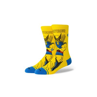 Stance Wolverine Crew 5,5-8-(M) - Jaune - Chaussettes