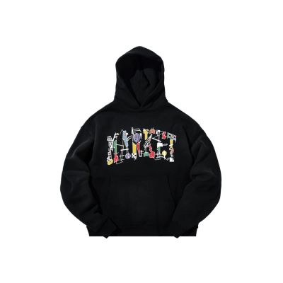 MARKET Work Of Arc Hoodie Black - Noir - Hoodie MARKET Work Of Arc Hoodie Black - Noir - Hoodie