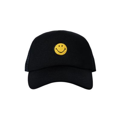Market Smiley Studios Trucker Hat Jet Black - Noir - Casquette