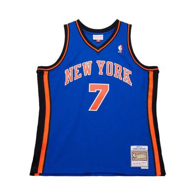 Mitchell & Ness NBA New York Knicks 2010 Carmelo Anthony Jersey - Bleu - Jersey Mitchell & Ness NBA New York Knicks 2010 Carmelo Anthony Jersey - Bleu - Jersey