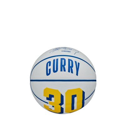 Wilson NBA Player Icon Mini Basketball Stephen Curry Size 3 - Blanc - Balle