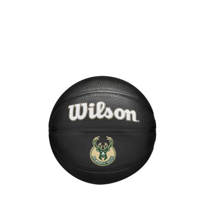 Wilson NBA Team Tribute Mini Milwaukee Bucks Size 3 - Noir - Balle