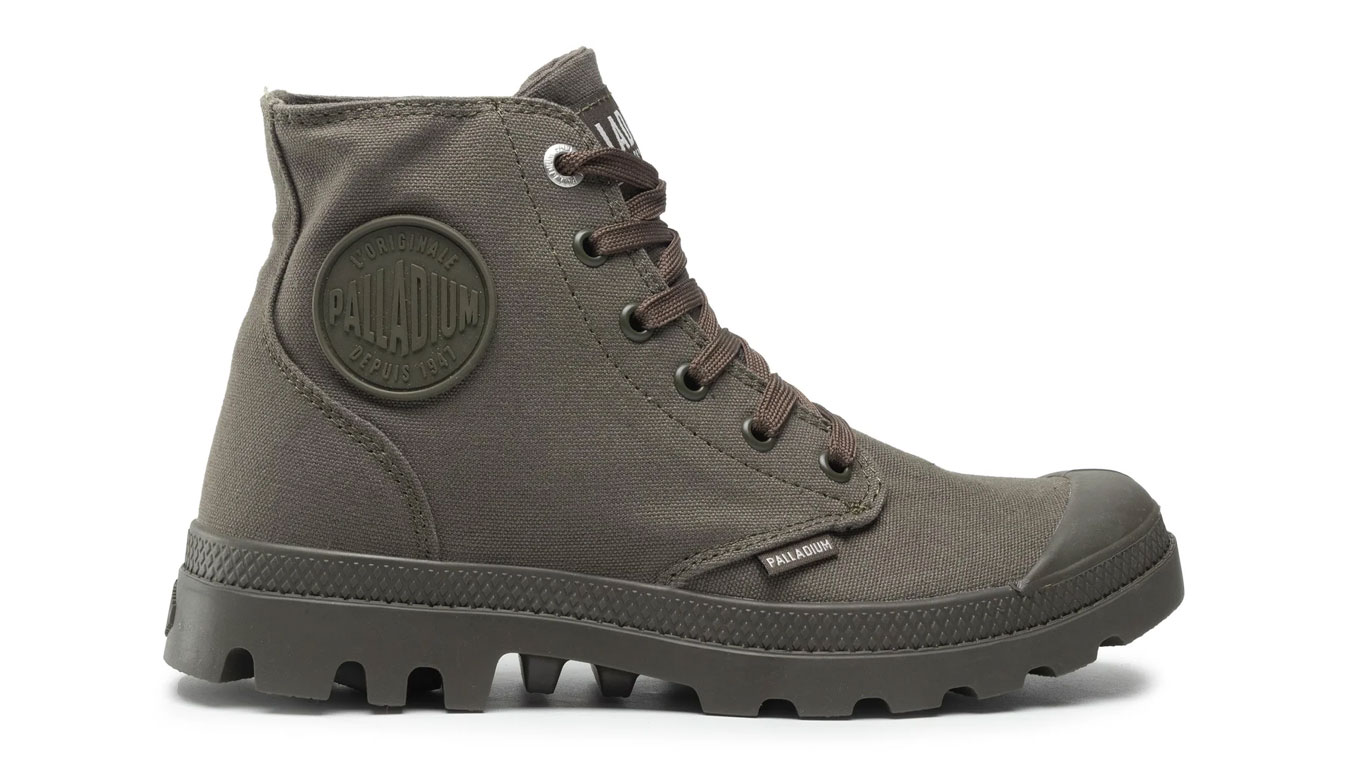 Palladium Mono Chrome Olive Green - Femmes - Baskets Palladium - Vert - 73089-325-M - Taille: 45