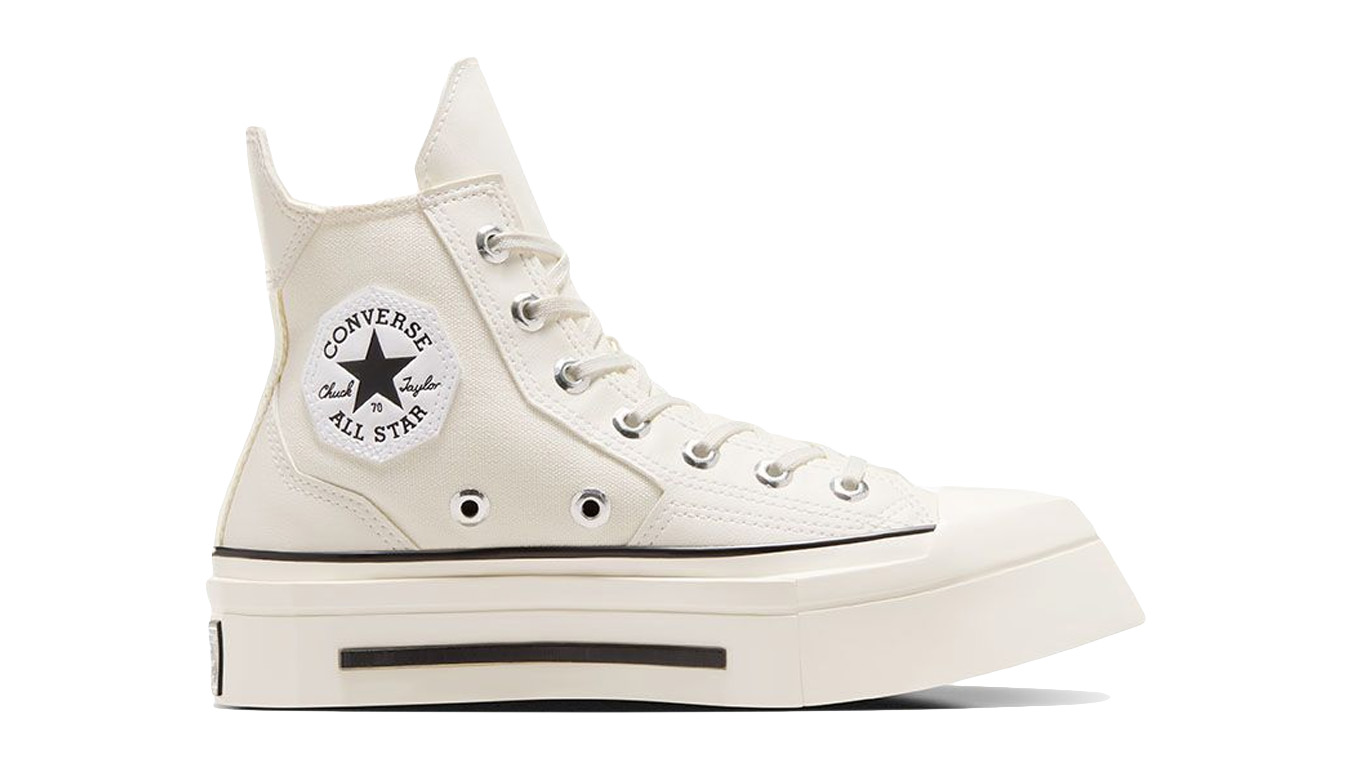 Converse Chuck 70 De Luxe Squared - Hommes - Baskets Converse - Blanc - A06436C - Taille: 39.5