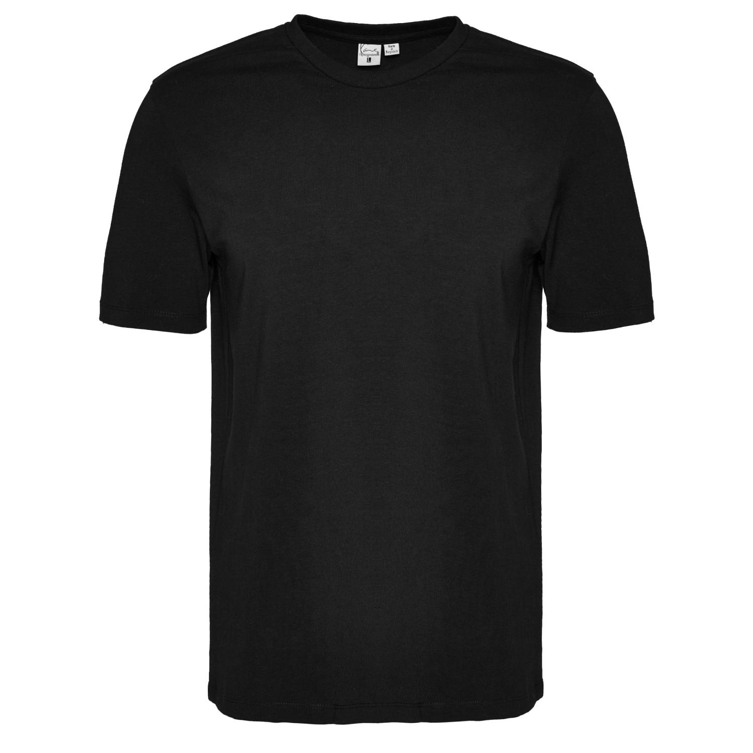 Karl Kani Small Signature Fitted Tee Black - Hommes - T-shirt à manches courtes Karl Kani - Noir - 60300108 - Taille: 2XL