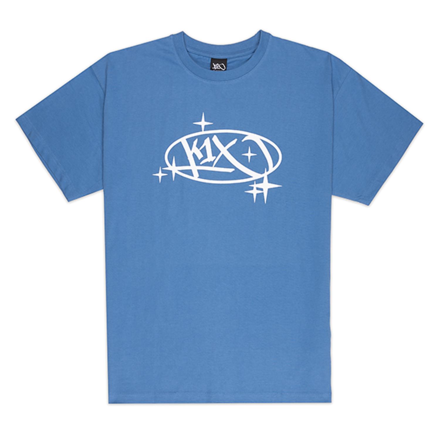 K1X Stars Logo Tee Blue - Hommes - T-shirt à manches courtes K1X - Bleu - 60690065 - Taille: XL